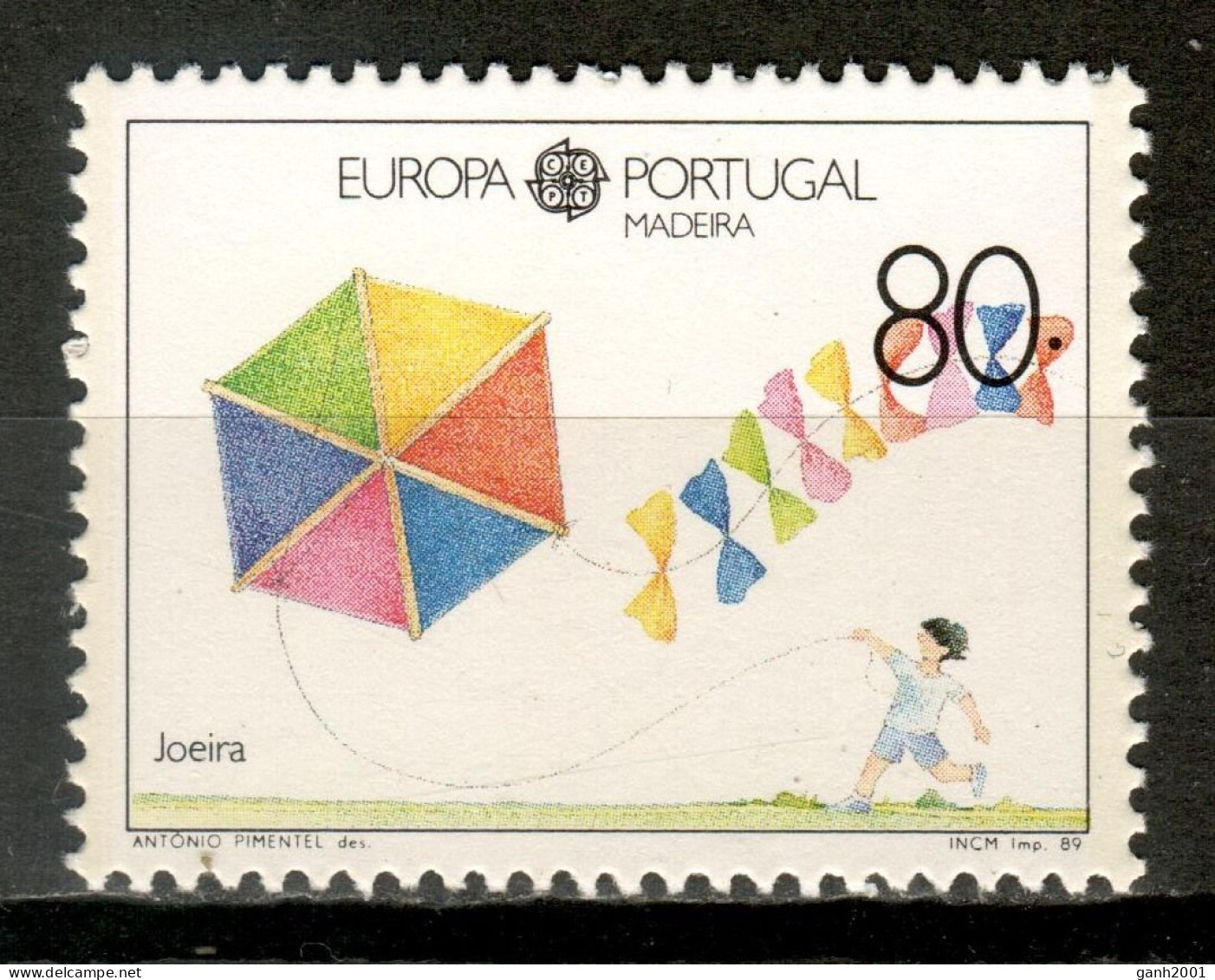 Madeira 1989 Portugal / Europa CEPT Children's Games & Toys MNH Juegos Infantiles Y Juguetes Kinderspiele / Lm26  10-24 - 1989