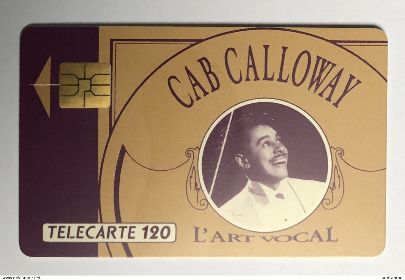 Télécarte Chanteur De Jazz - Cab Callaway - L'art Vocal - Musique