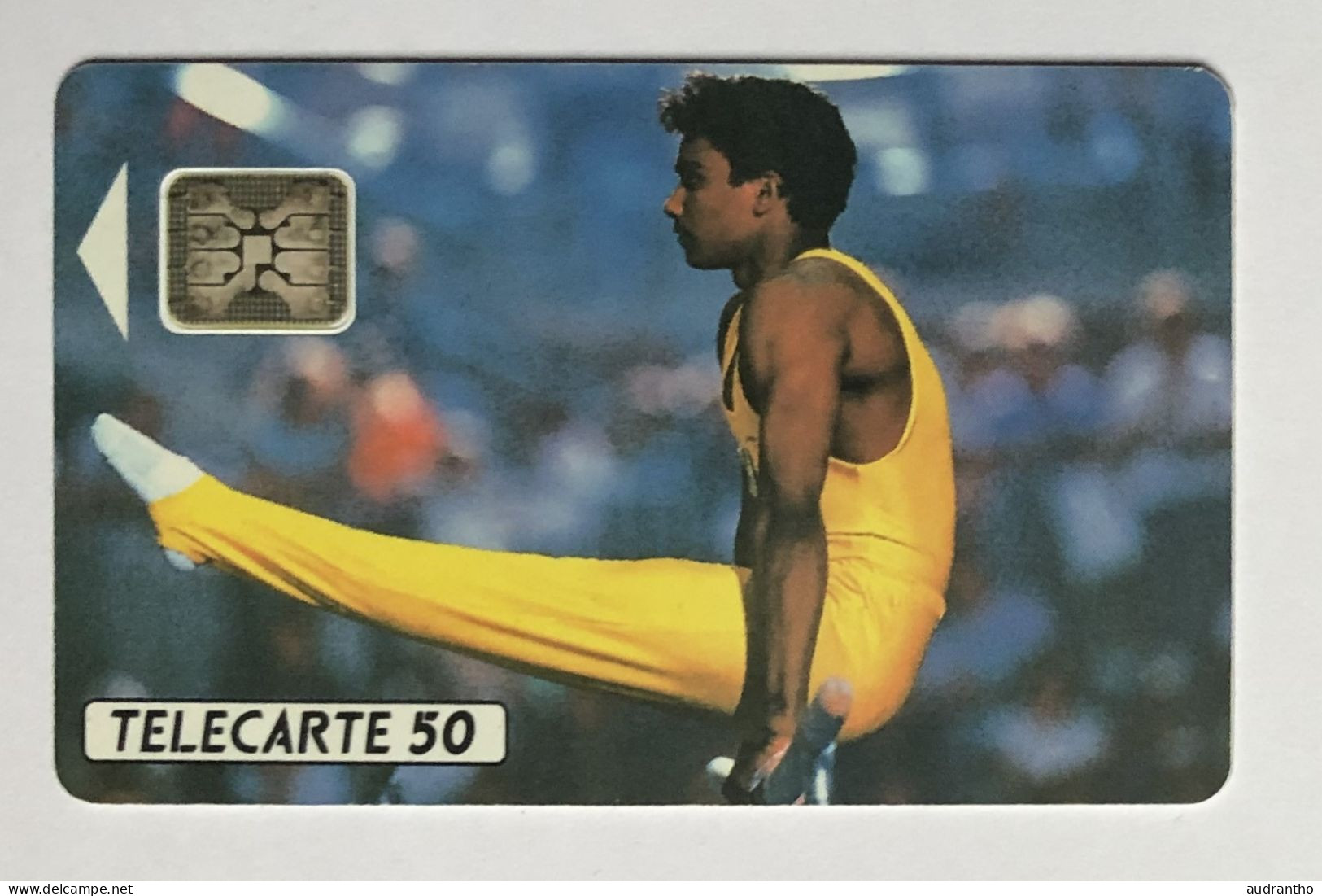 Télécarte Gymnastique Barre Parallèle - Paris Bercy 1992 Championnats Du Monde - Sport