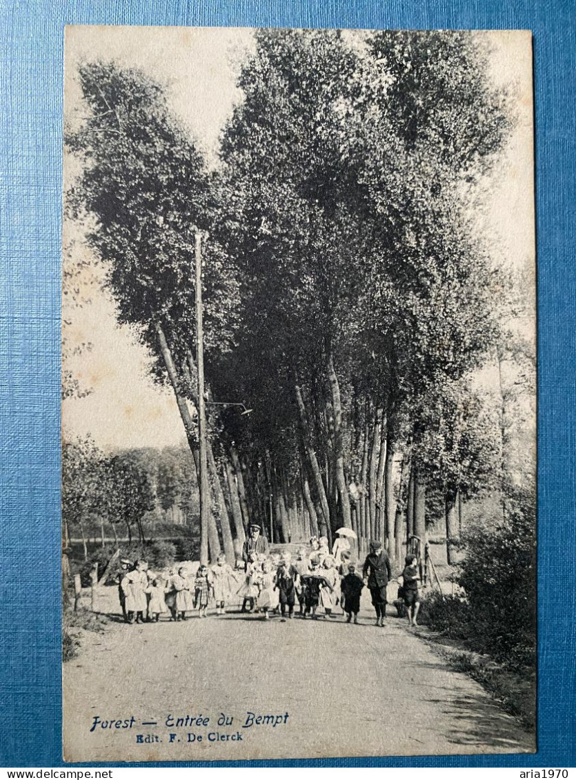 FOREST Entrée Du Bempt  Enfants édition F De Clerck - Vorst - Forest