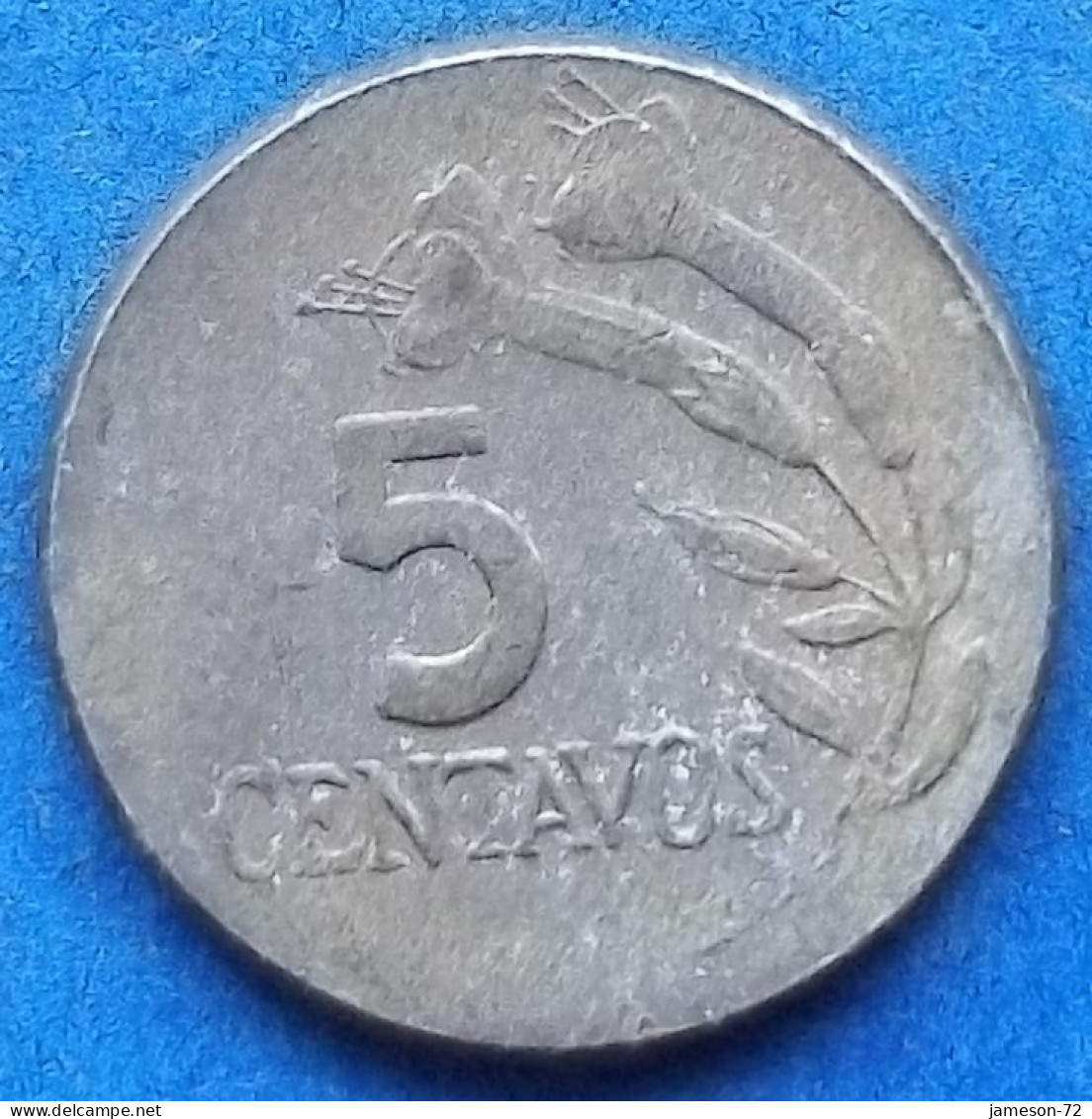 PERU - 5 Centavos 1970 "Flower Sprig" KM# 244.2 Decimal Coinage (1893-1986) - Edelweiss Coins - Perú