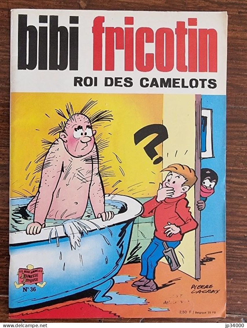 BIBI FRICOTIN Roi Des Camelots (N° 36) Par Lacroix. 1974. " Jeunesse Joyeuse"(3) - Bibi Fricotin