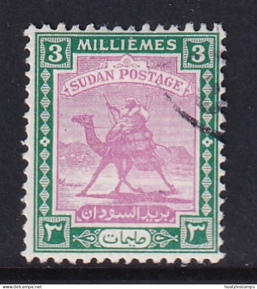 Sdn: 1948   Arab Postman   SG98    3m    Used - Soudan (...-1951)