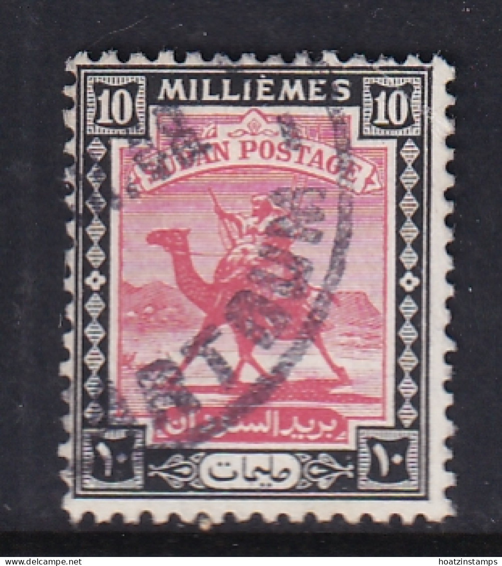 Sdn: 1948   Arab Postman   SG101    10m    Used - Soudan (...-1951)