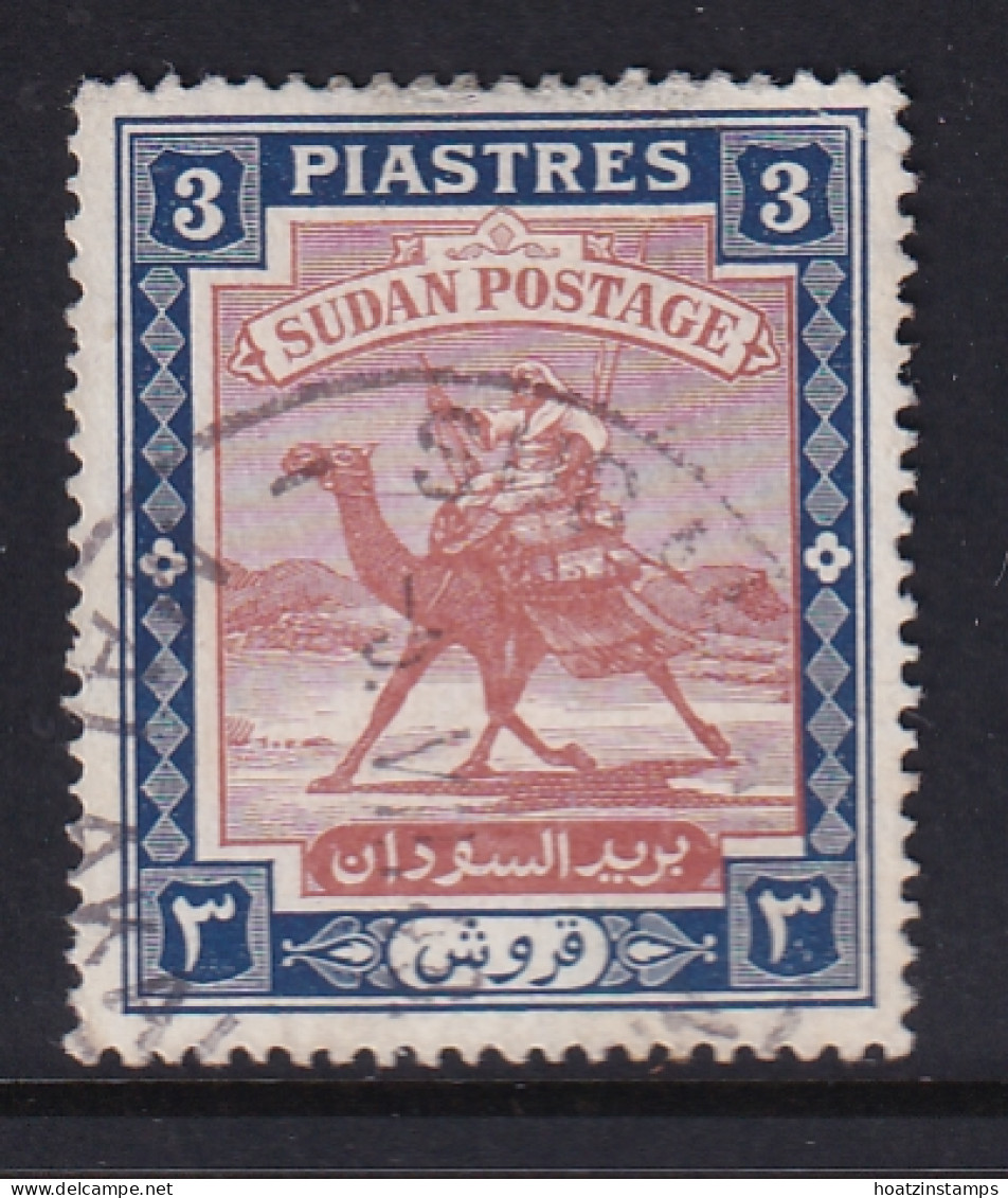 Sdn: 1948   Arab Postman   SG104    3P    Used - Soudan (...-1951)