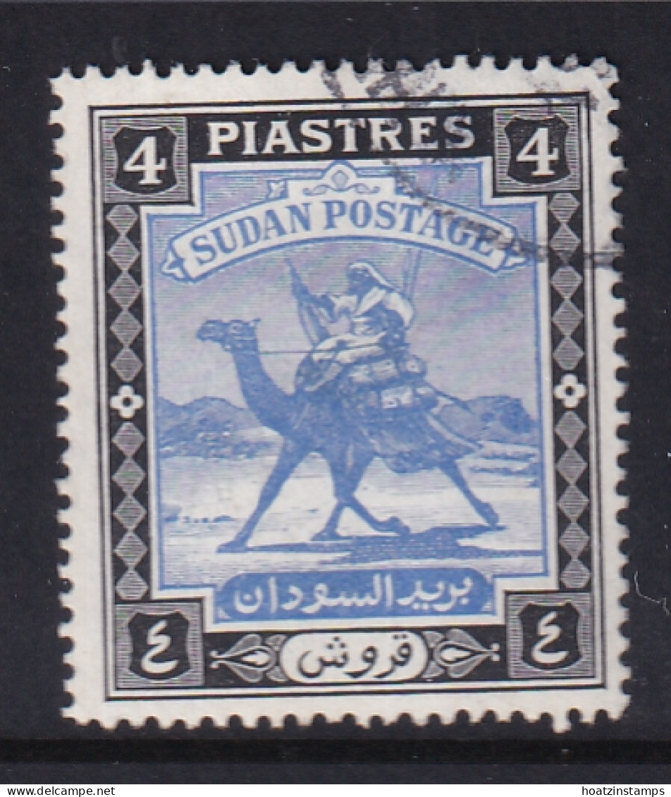 Sdn: 1948   Arab Postman   SG105    4P    Used - Soudan (...-1951)