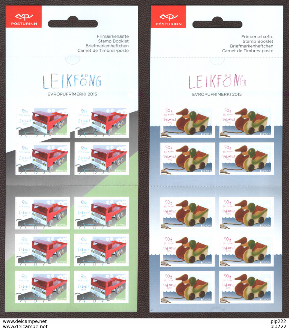 Europa CEPT 2015 Islanda Island Iceland Libretto/Booklet **/MNH VF - 2015