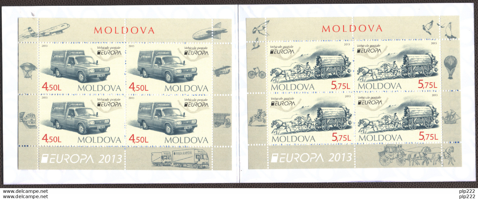 Europa CEPT 2013 Moldavia Moldova Libretto/Booklet **/MNH VF - 2013