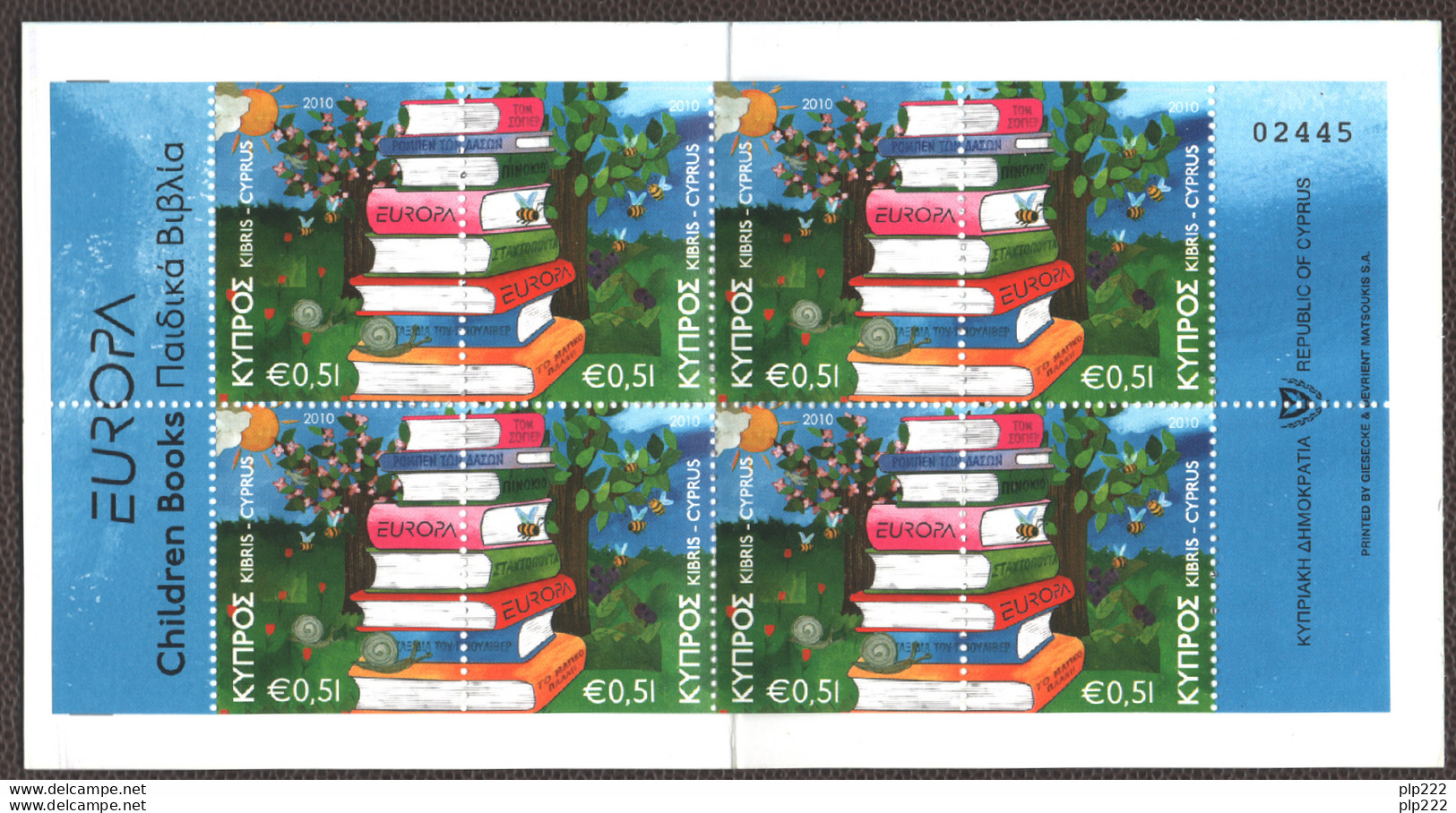 Europa CEPT 2010 Cipro Cyprus Kibris Libretto/Booklet **/MNH VF - 2010