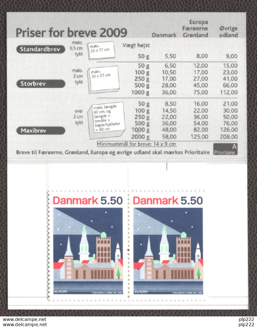 Europa CEPT 2009 Danimarca Denmark Libretto/Booklet **/MNH VF - 2009