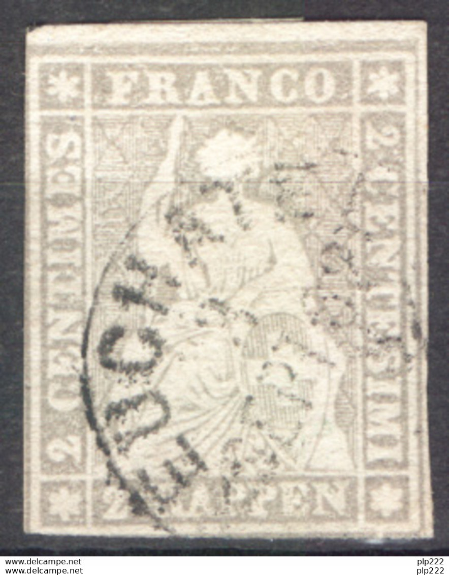 Svizzera 1854 Unif.25 O/Used VF/F - Used Stamps