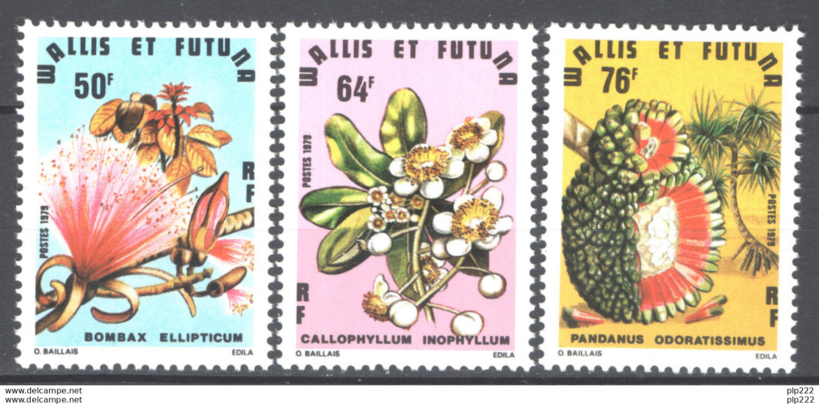 Wallis Et Futuna 1979 Y.T.234/36 **/MNH VF - Ungebraucht