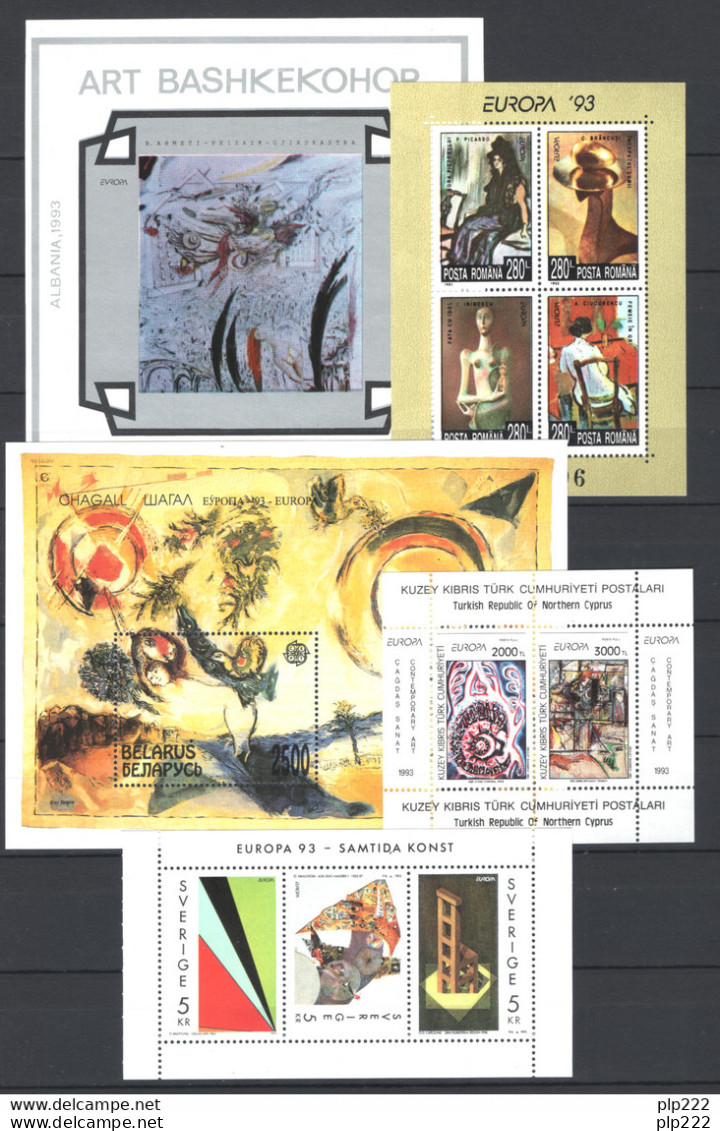 Europa CEPT 1993 Annata Completa / Complete Year Set **/MNH VF - Volledig Jaar