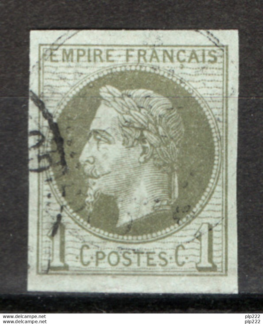 Colonie Francesi 1871 Y.T.7 O/Used VF/F - Napoleone III