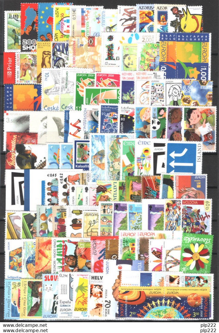 Europa CEPT 2006 Annata Completa / Complete Year Set **/MNH VF - Komplette Jahrgänge