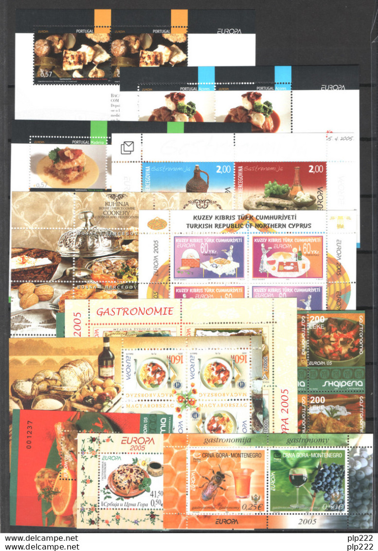 Europa CEPT 2005 Annata Completa / Complete Year Set **/MNH VF - Volledig Jaar