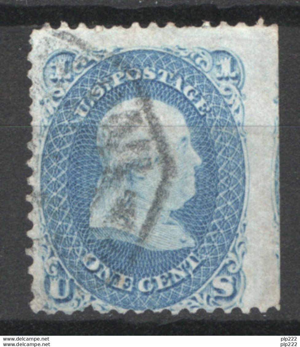 Stati Uniti 1861 Unif.21a O/Used VF/F - Signed R.Diena - Used Stamps