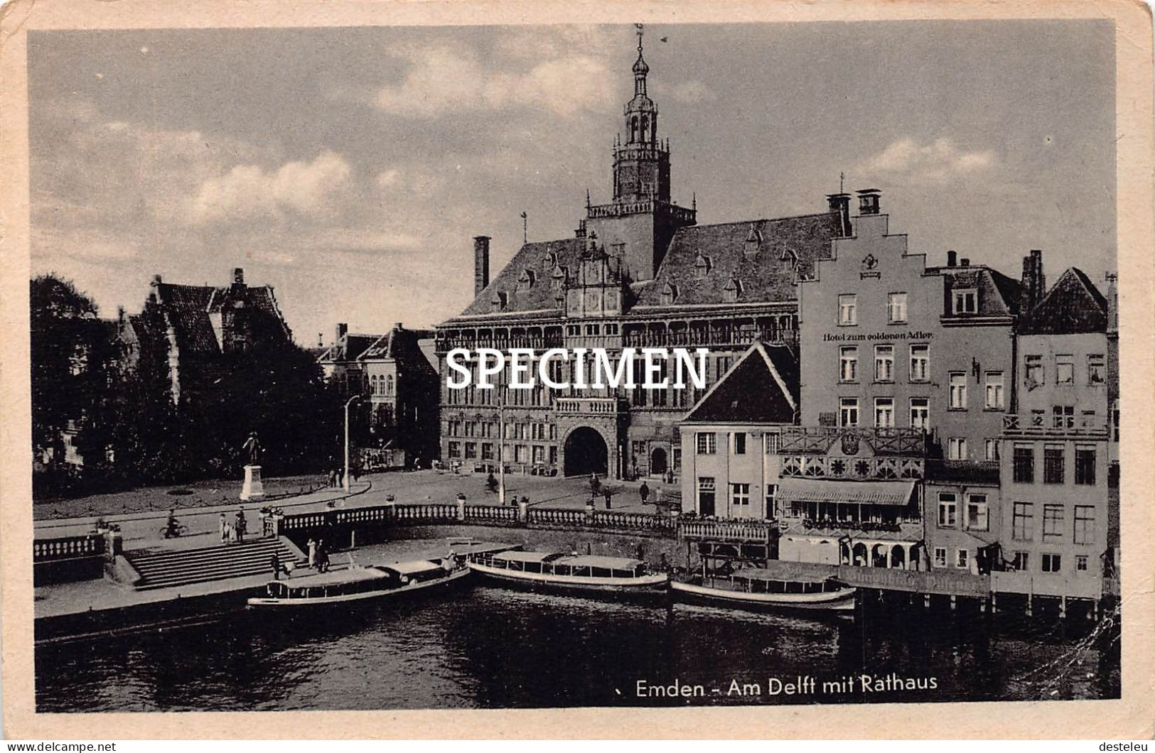 Am Delft Mit Rathaus - Emden - Emden