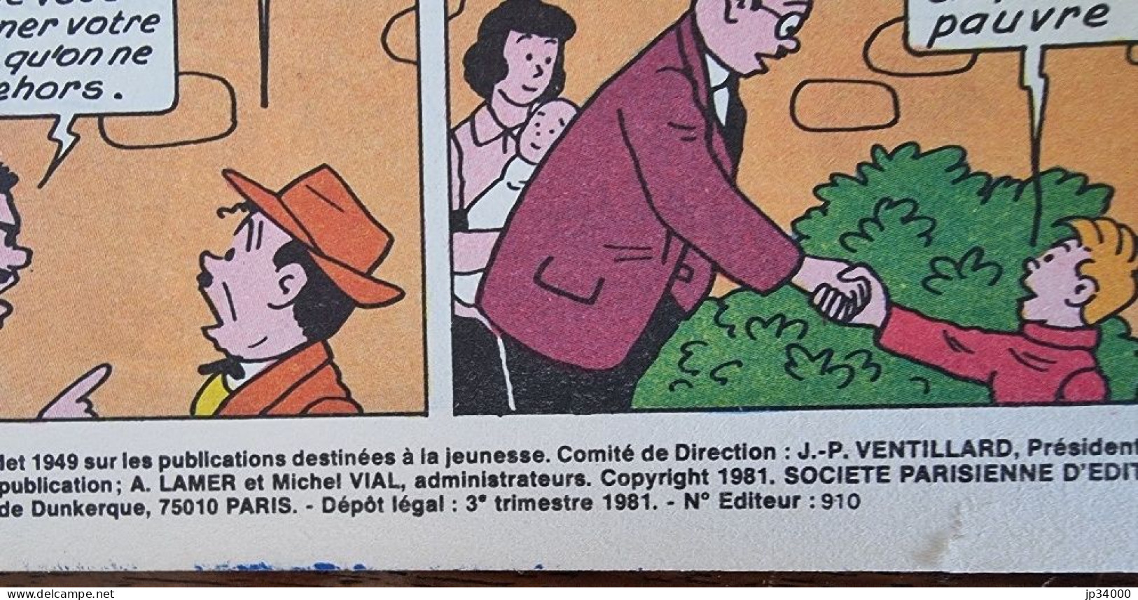 BIBI FRICOTIN Contre Les Kidnappers (N° 38) Par Lacroix.1981.Très Bon état - Bibi Fricotin