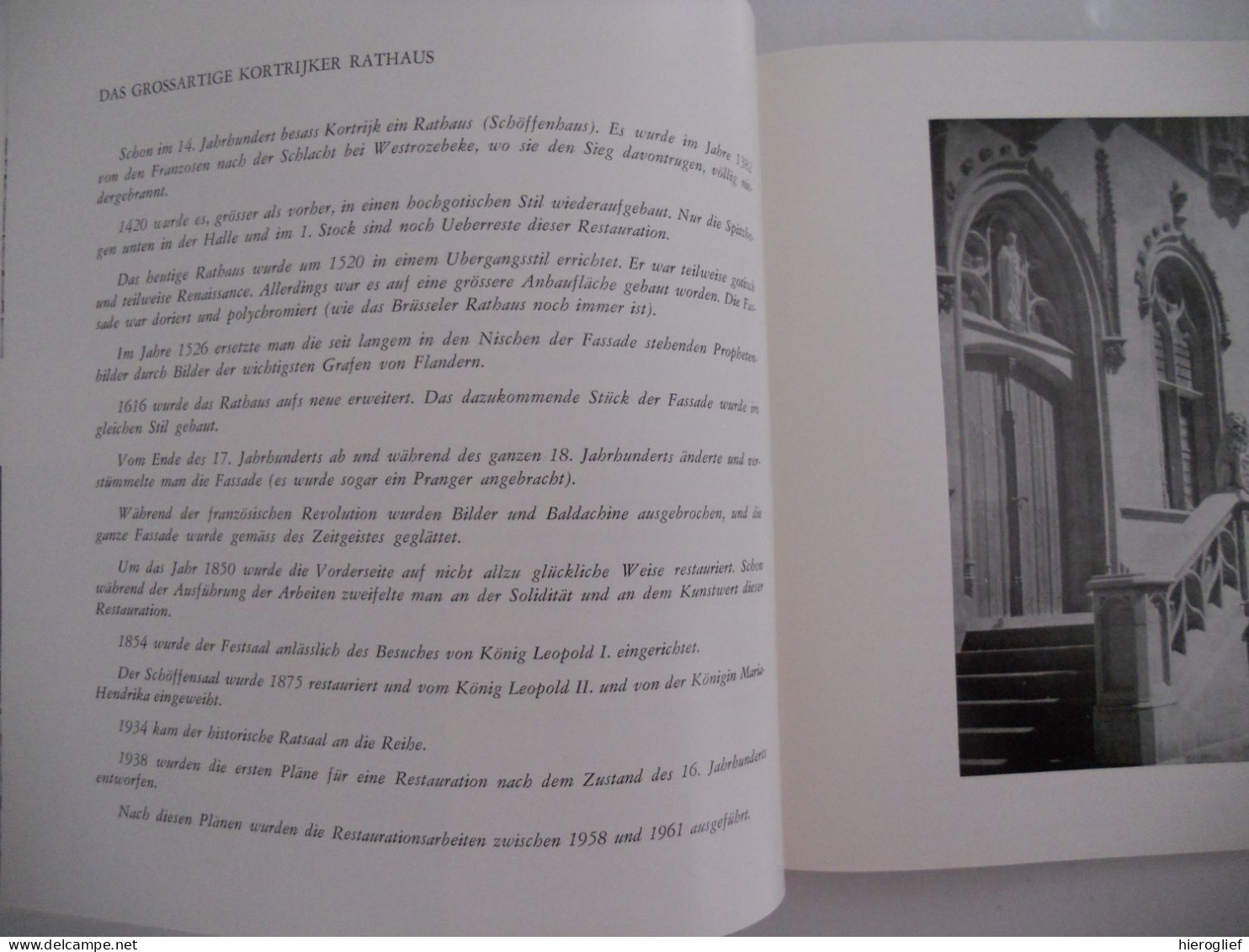 KORTRIJK NODIGT U UIT / COURTRAI VOUS INVITE -- GESCHIEDENIS KUNST ARCHITECTUUR LEIE VLAS - Geschichte