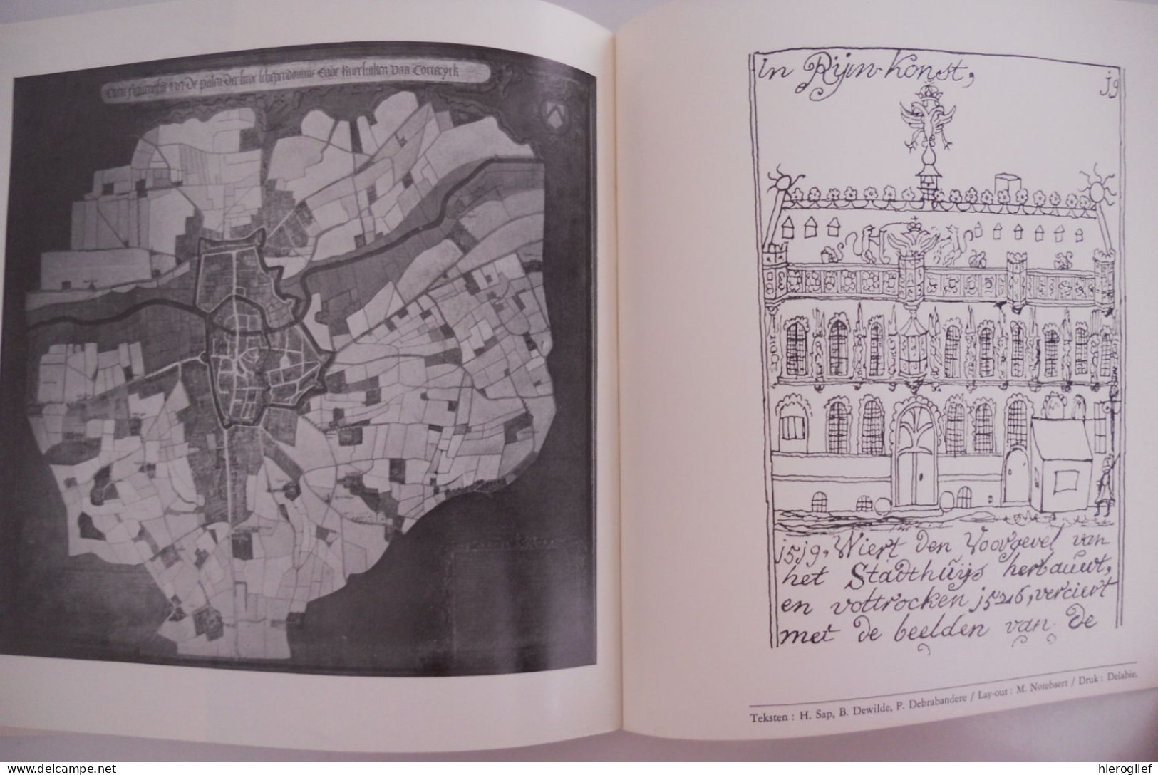 KORTRIJK NODIGT U UIT / COURTRAI VOUS INVITE -- GESCHIEDENIS KUNST ARCHITECTUUR LEIE VLAS