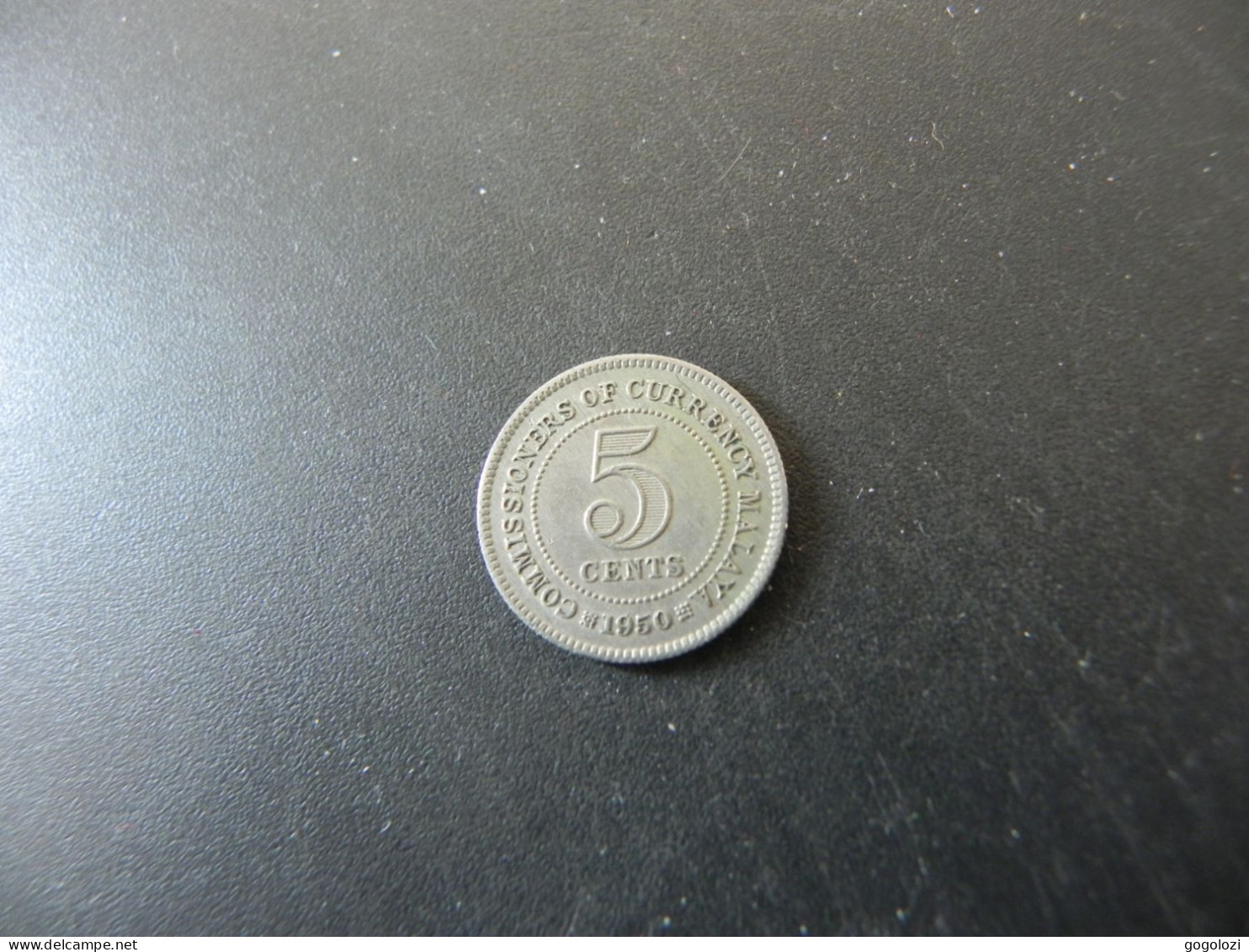 Malaya 5 Cents 1950 - Malaysie