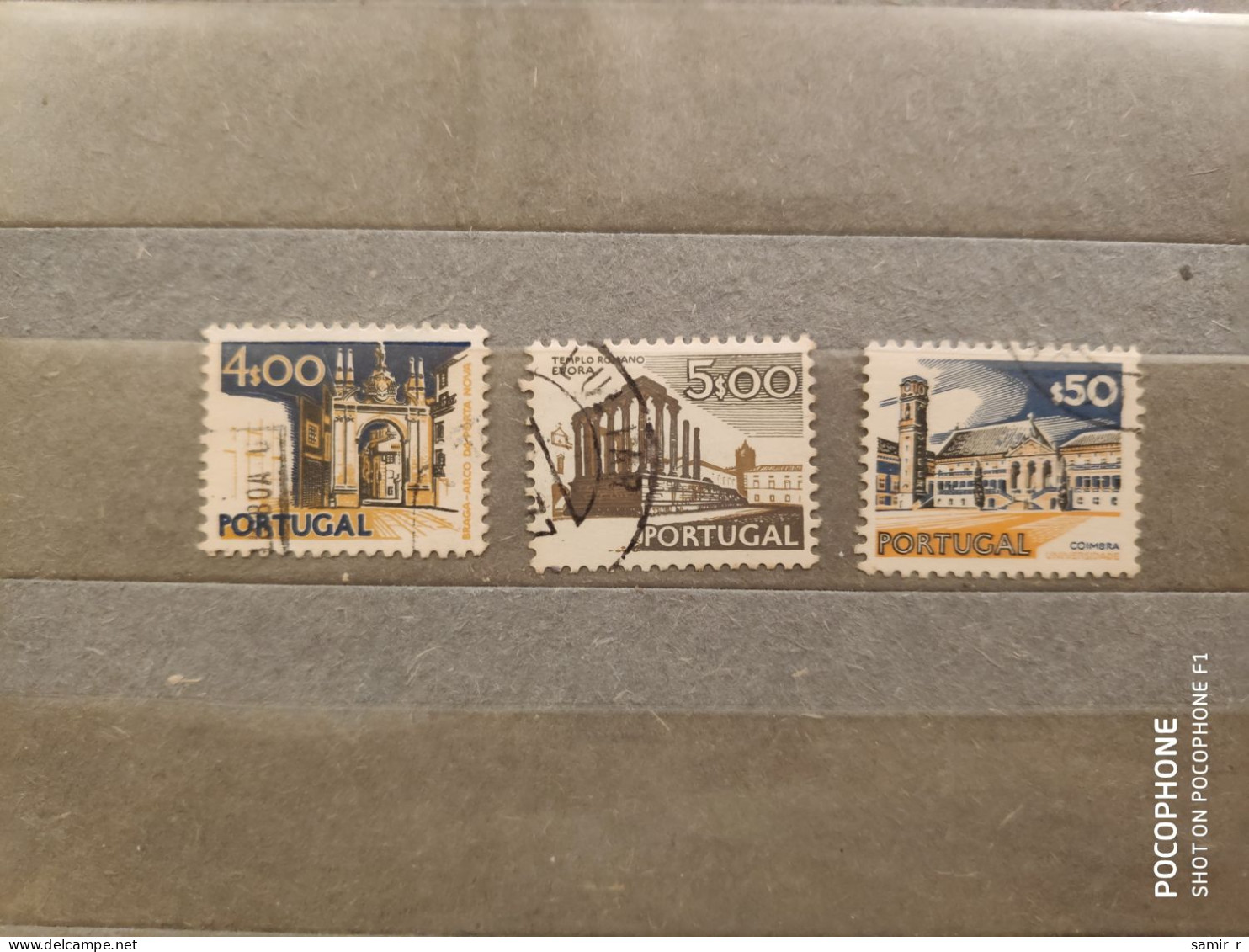 Portugal	Architecture (F75) - Used Stamps