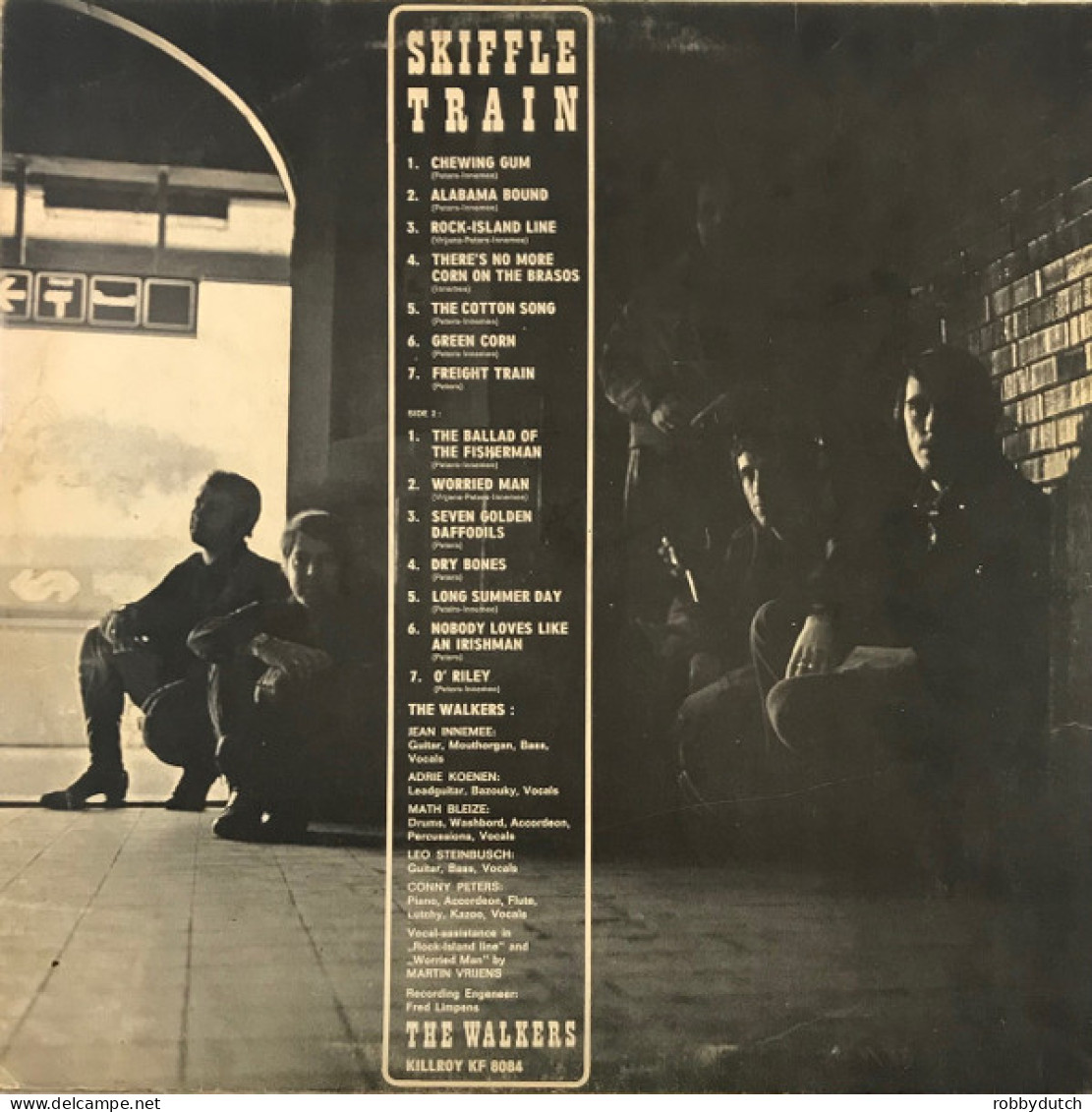 * LP *  THE WALKERS - SKIFFLE TRAIN (Holand 1970) - Soul - R&B