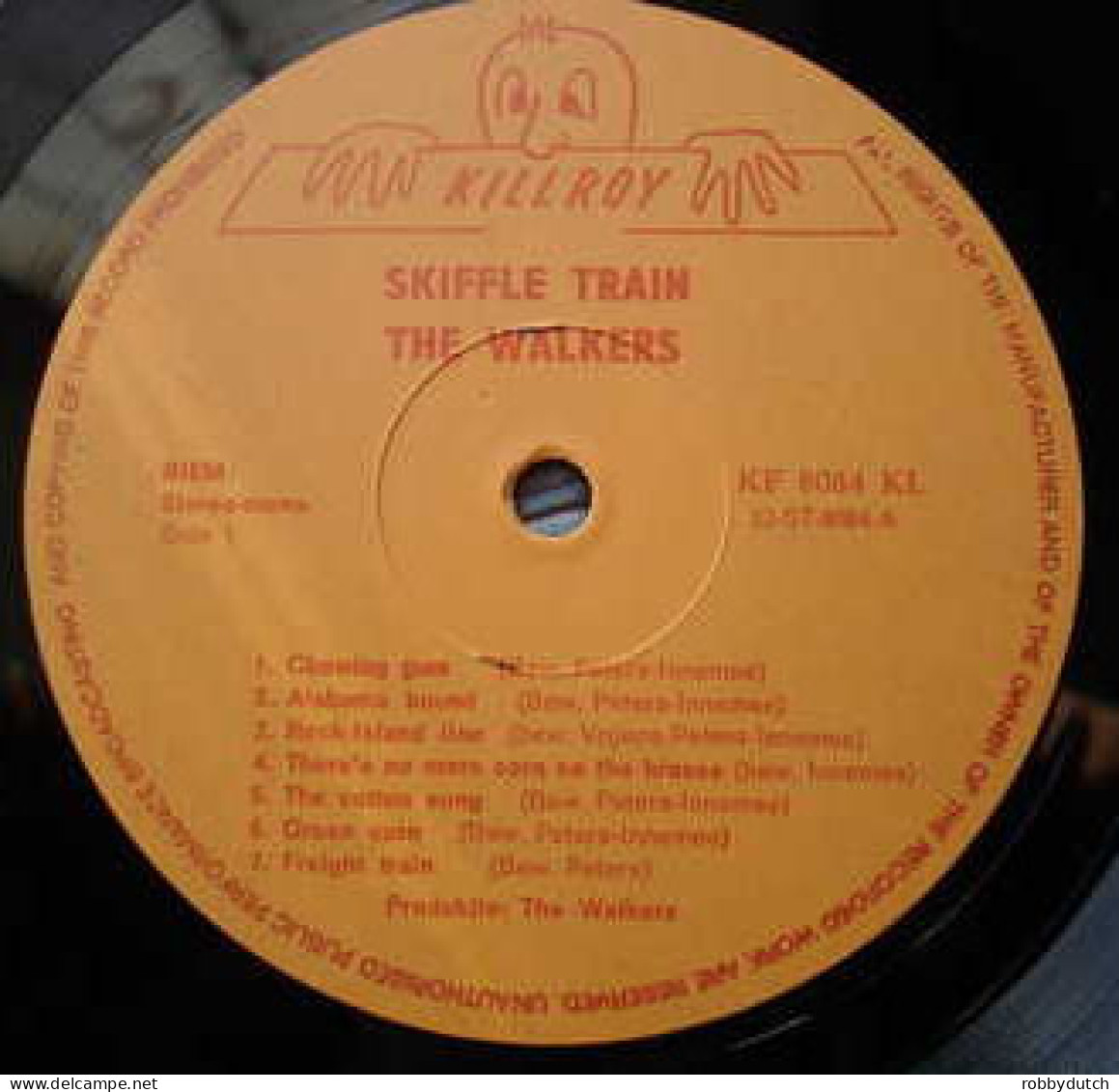 * LP *  THE WALKERS - SKIFFLE TRAIN (Holand 1970) - Soul - R&B