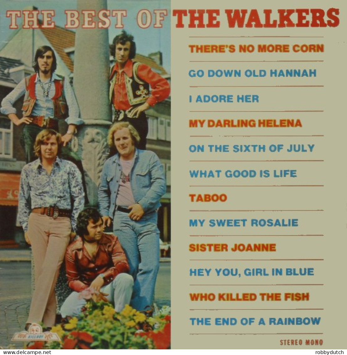 * LP *  THE WALKERS - BEST OF (Holland 1972) - Soul - R&B