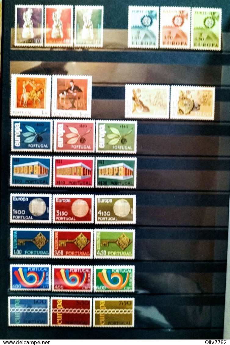 10 Séries Timbres EUROPA Neufs MNH ** PORTUGAL Bonne Côte - Sammlungen