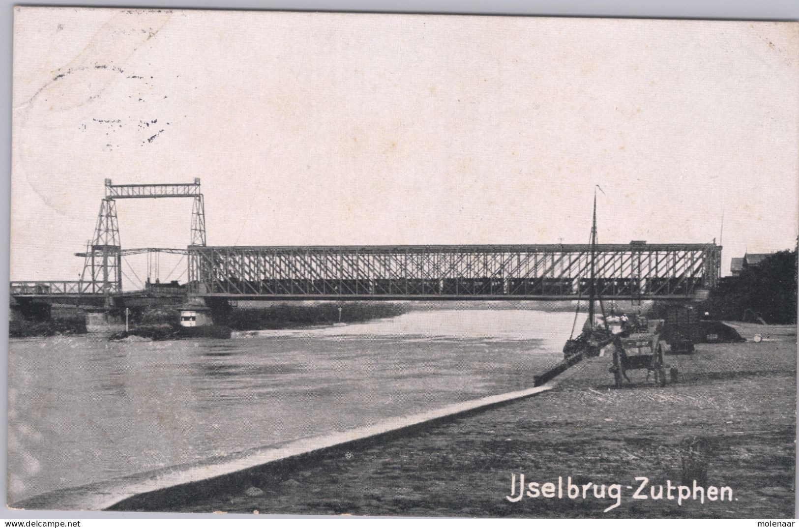 Postkaarten > Europa > Nederland > Gelderland > Zutphen  Ijselbrug Gebruikt (12454) - Zutphen