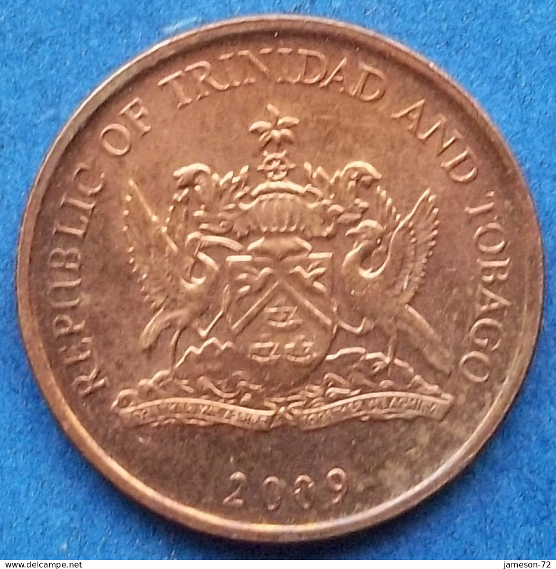 TRINIDAD & TOBAGO - 1 Cent 2009 "Hummingbird" KM# 29 Republic (1976) - Edelweiss Coins - Trinité & Tobago