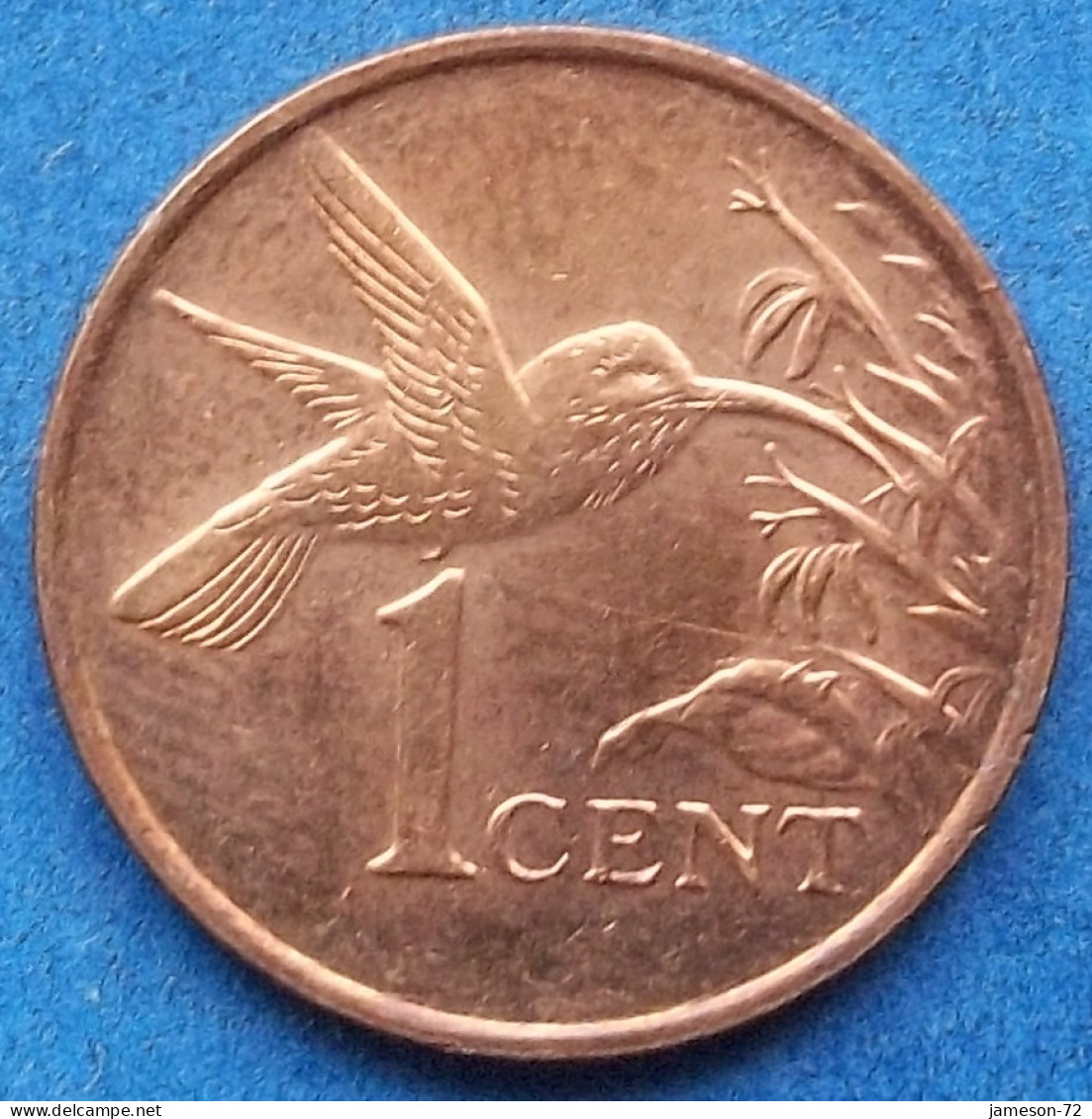 TRINIDAD & TOBAGO - 1 Cent 2009 "Hummingbird" KM# 29 Republic (1976) - Edelweiss Coins - Trinidad Y Tobago