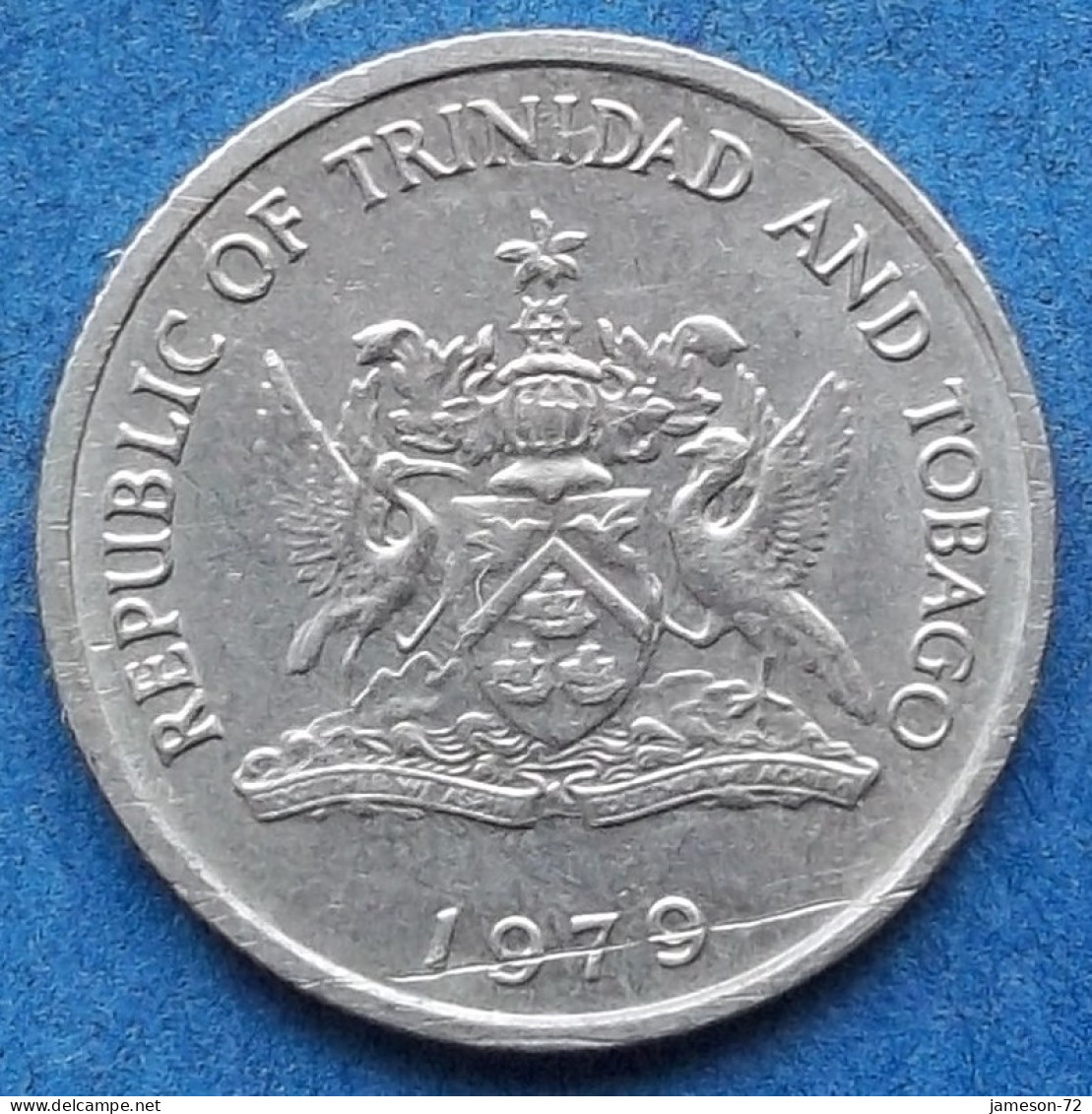 TRINIDAD & TOBAGO - 10 Cents 1979 "Hibiscus" KM# 31 Republic (1976) - Edelweiss Coins - Trinidad & Tobago