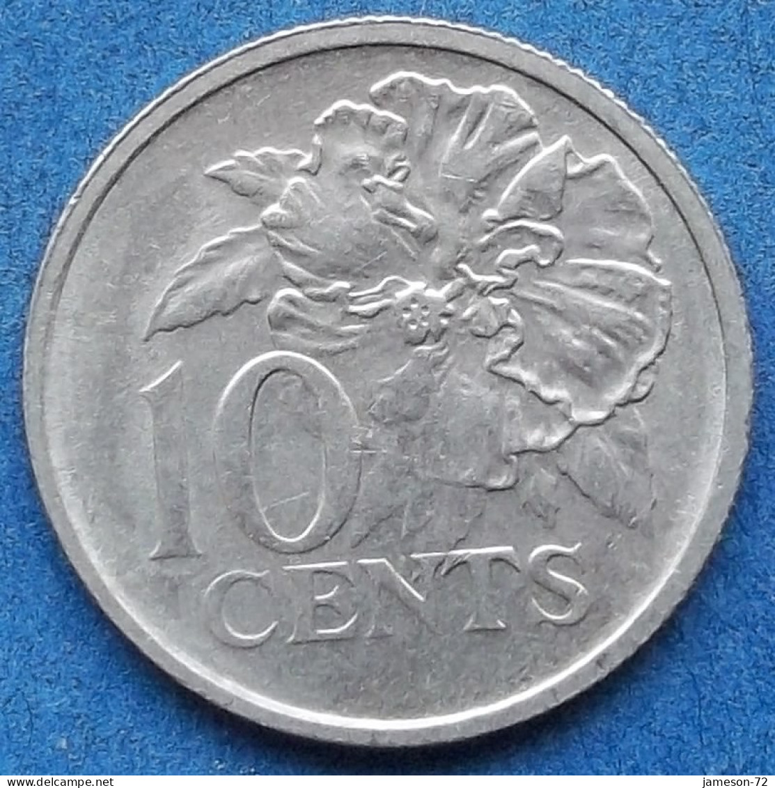 TRINIDAD & TOBAGO - 10 Cents 1979 "Hibiscus" KM# 31 Republic (1976) - Edelweiss Coins - Trinité & Tobago