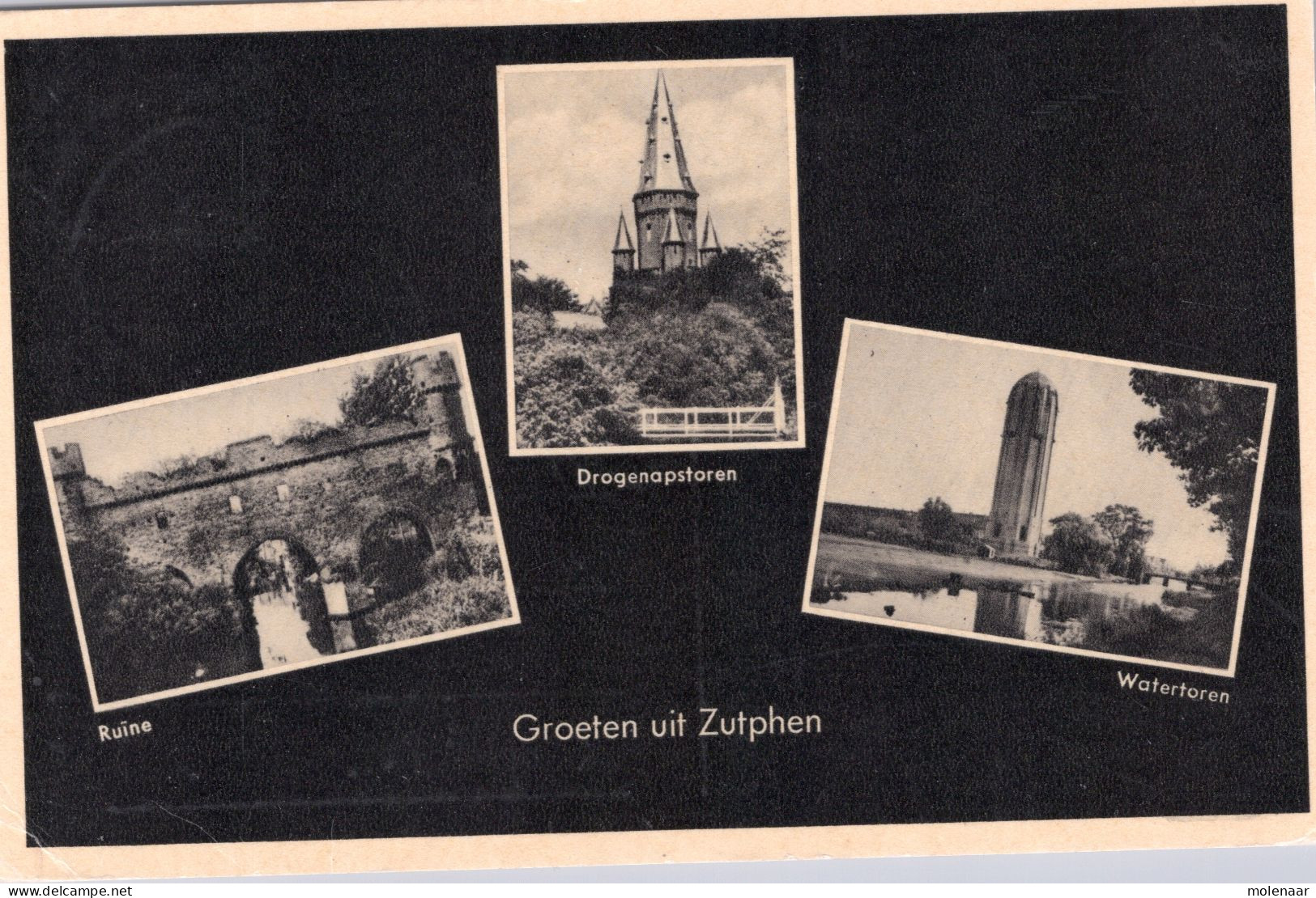 Postkaarten > Europa > Nederland > Gelderland > Zutphen Groeten Uit Gebruikt (12466) - Zutphen