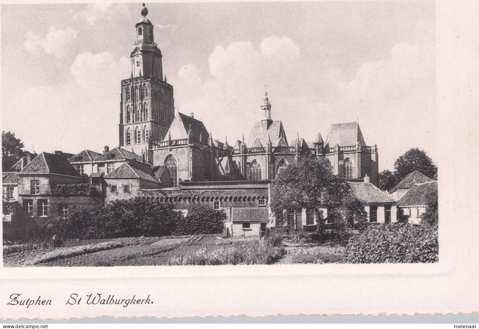 Postkaarten > Europa > Nederland > Gelderland > Zutphen St. Walburgkerk Gebruikt 1941 (12474) - Zutphen