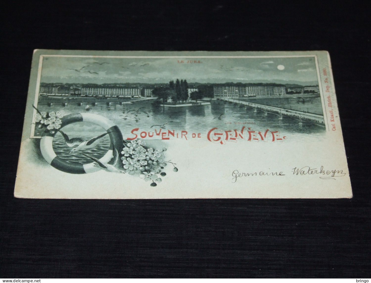 67483-     SOUVENIR DE GENÈVE  - 1909 - Genève