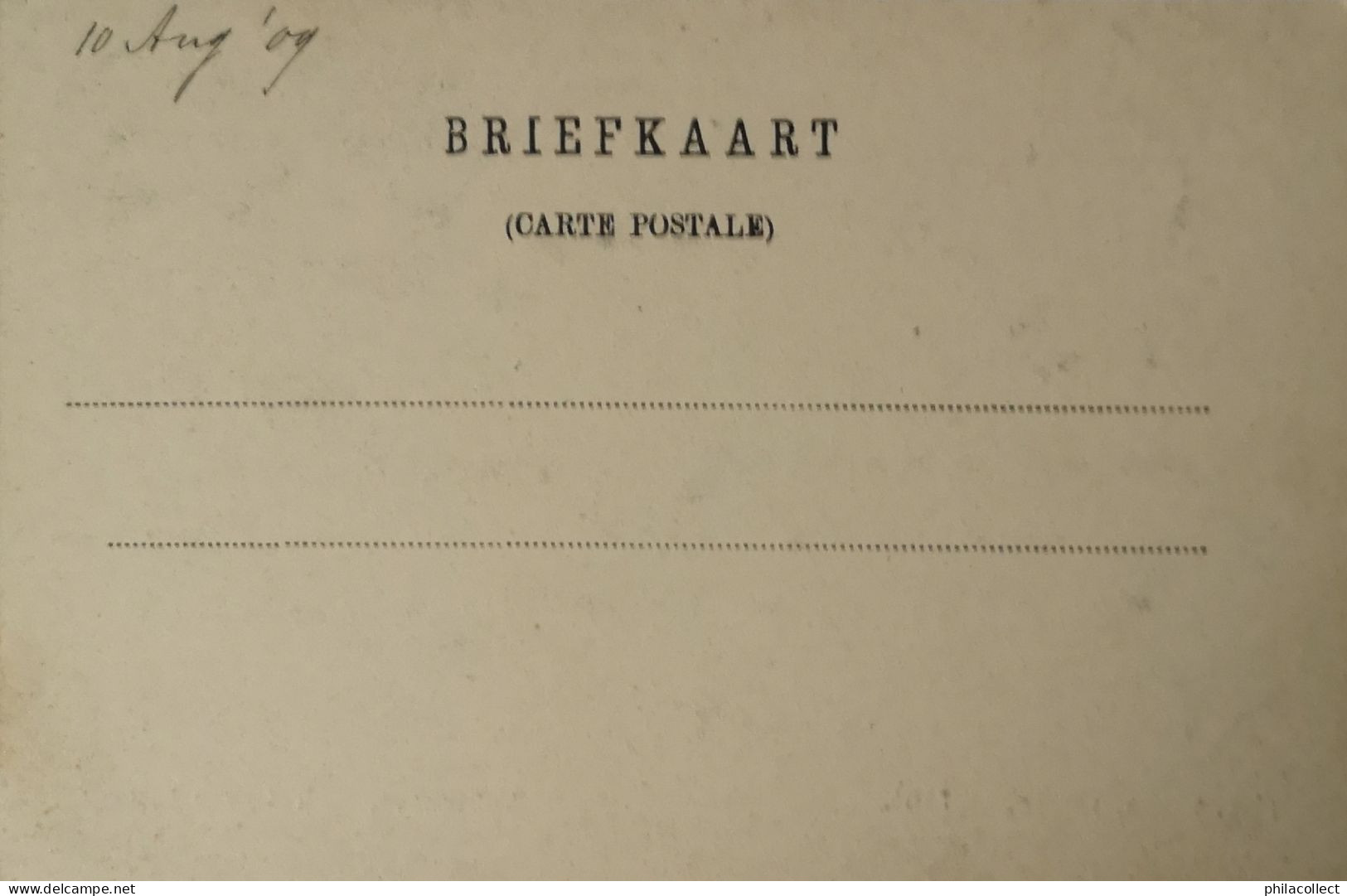 Vollenhove (Ov.) Tol Naar Blokzijl Ca  1900 Topkaart - Autres & Non Classés