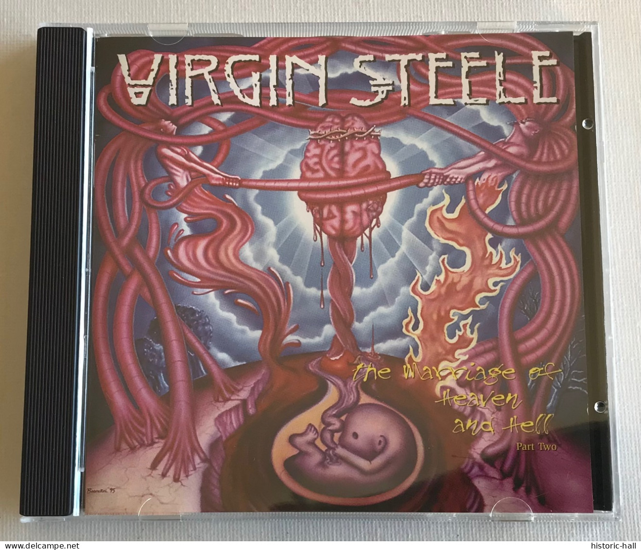 VIRGIN STEELE - The Marriage Of Heaven And Hell Part Two - CD - 1995 - French Press - Hard Rock & Metal