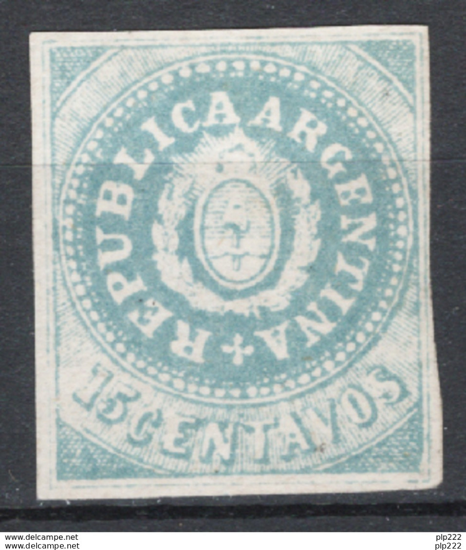 Argentina 1862 Y.T.7 (*)/MNG VF/F - Nuovi