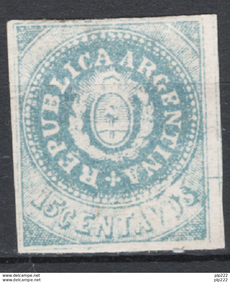 Argentina 1862 Y.T.7 (*)/MNG VF/F - Nuevos