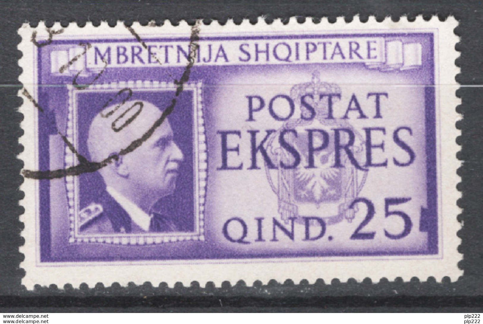 Albania 1940 Espressi Sass.1 O/Used VF/F - Albanie