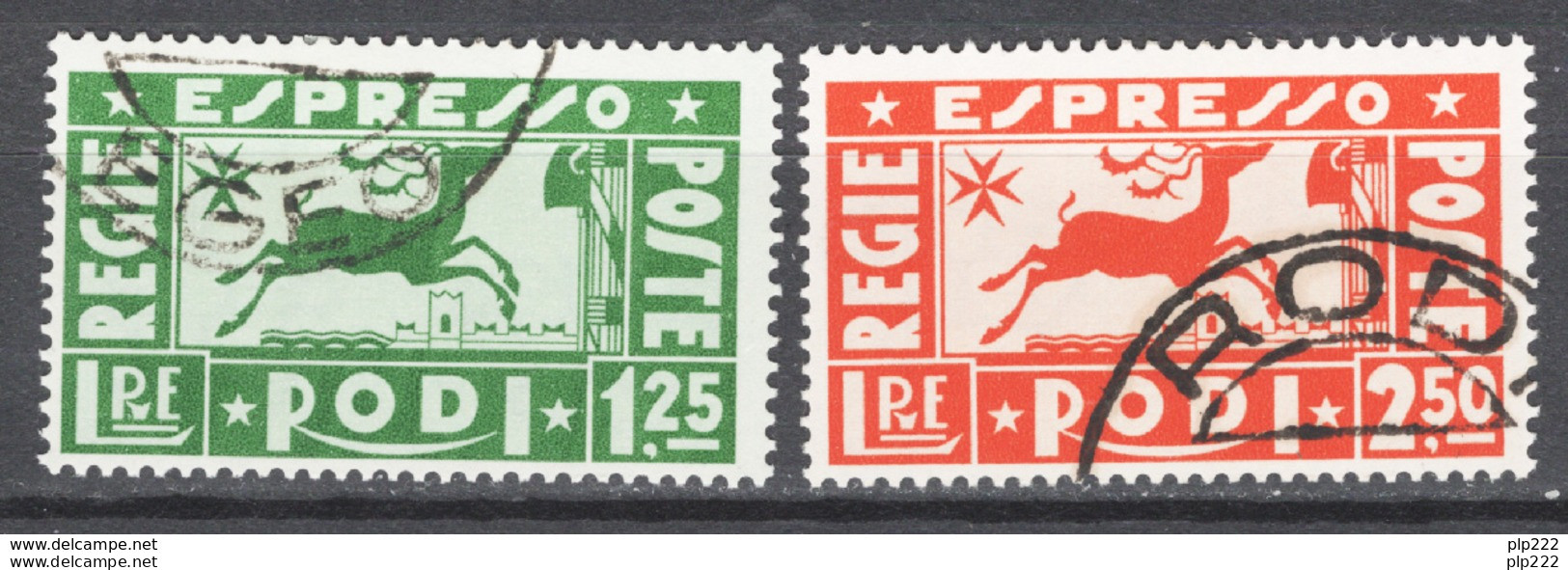 Egeo 1936 Espressi Sass.1/2 O/Used VF/F - Egée