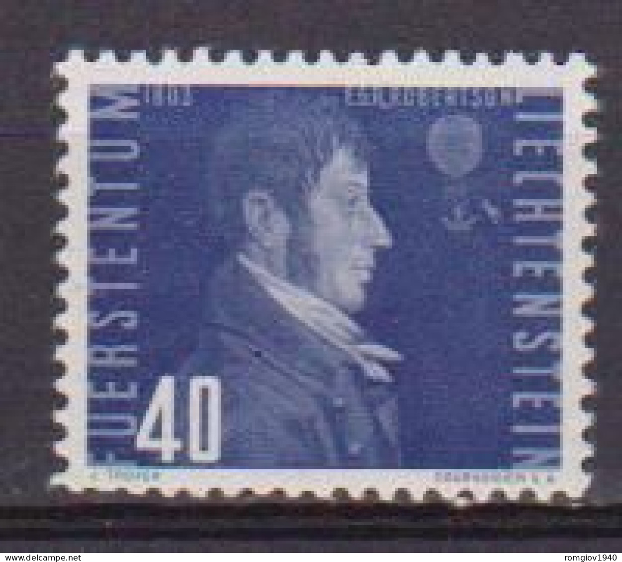 LIECHTENSTEIN 1948   POSTA AEREA   PRECURSORI E PIONIERI DELL'AVIAZIONE E  DELL'AEROSTATICA  UNIF.28  MLH  VF - Air Post