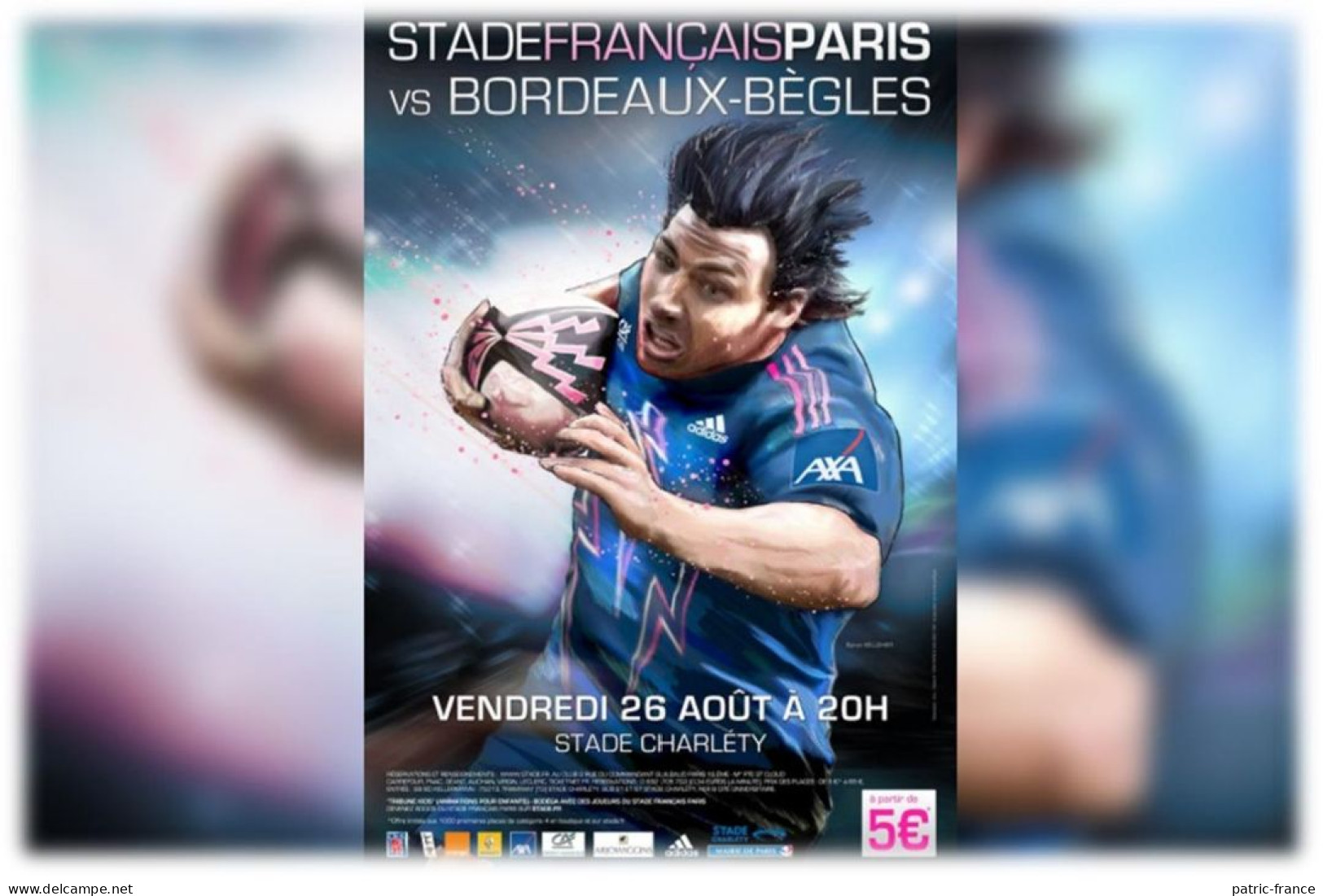 France 2023 - Rugby - 1er Jour Stade Français Paris - Carte 1 - Rugby