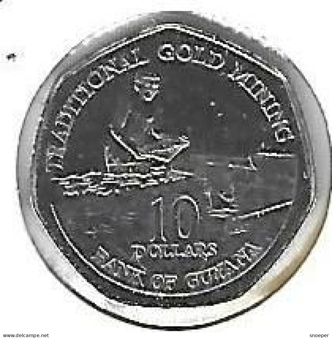 *guyana 10 Dollars 1996  Km 52 - Guyana
