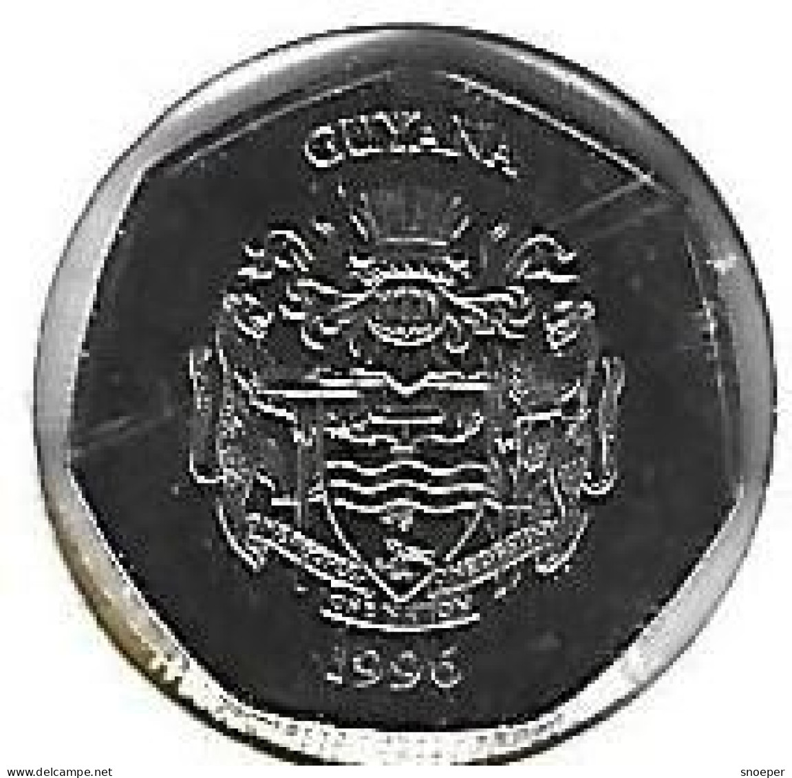 *guyana 10 Dollars 1996  Km 52 - Guyana