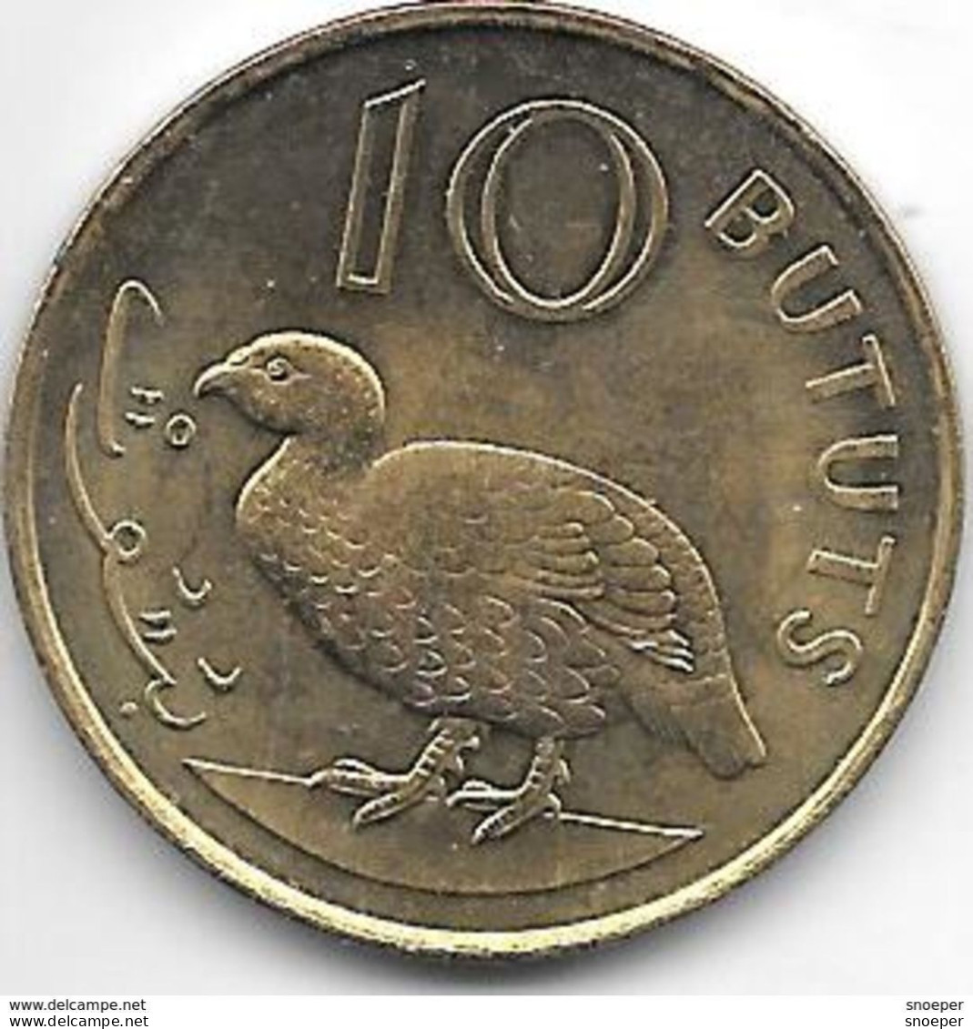 Gambia 10 Bututs 1998  Km 56  Unc - Gambie